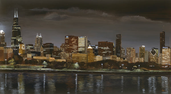 Chicago At Night